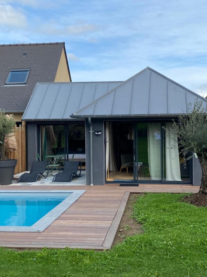 Le Clos Dauphinais Chez Laurette Quévert Exteriör bild