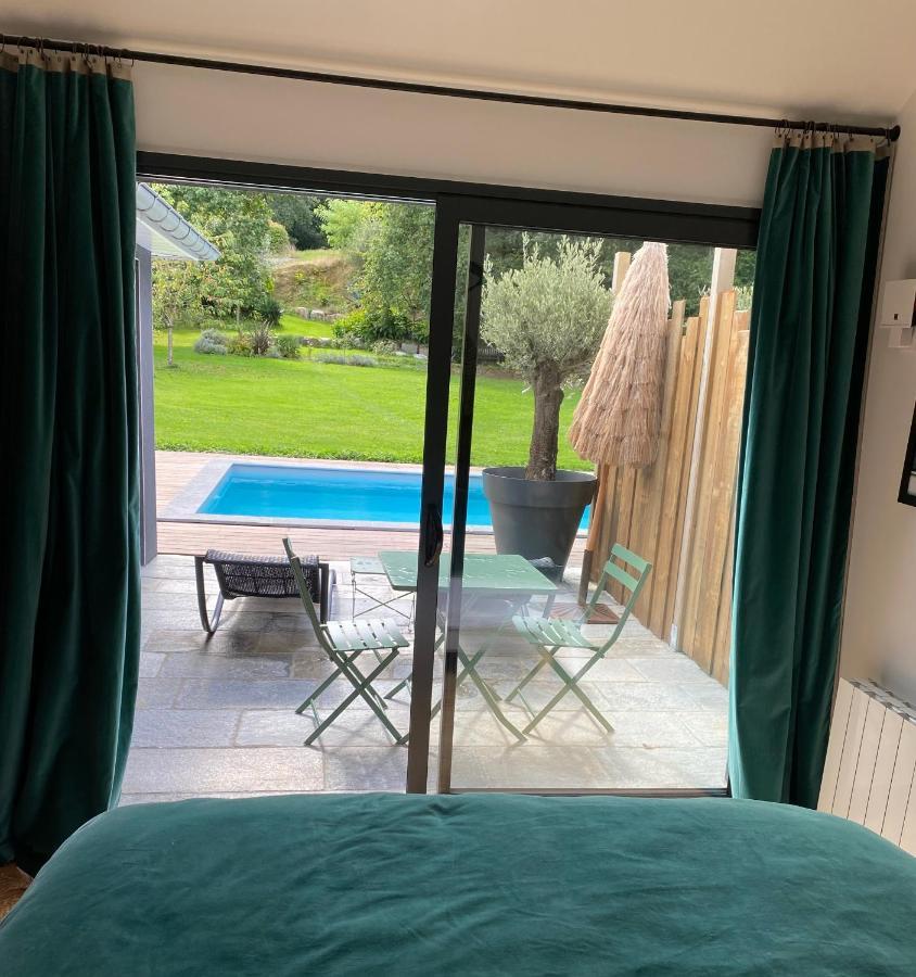 Le Clos Dauphinais Chez Laurette Quévert Exteriör bild