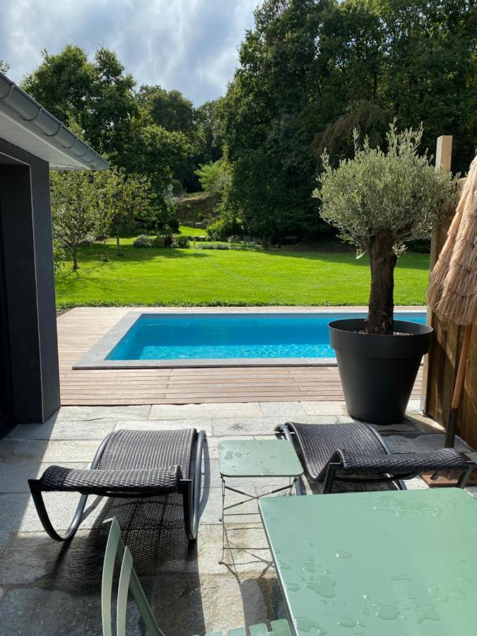 Le Clos Dauphinais Chez Laurette Quévert Exteriör bild