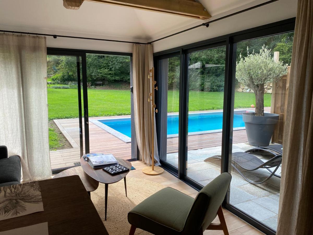 Le Clos Dauphinais Chez Laurette Quévert Exteriör bild
