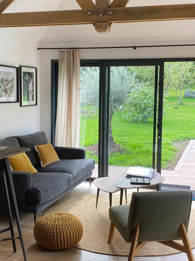 Le Clos Dauphinais Chez Laurette Quévert Exteriör bild